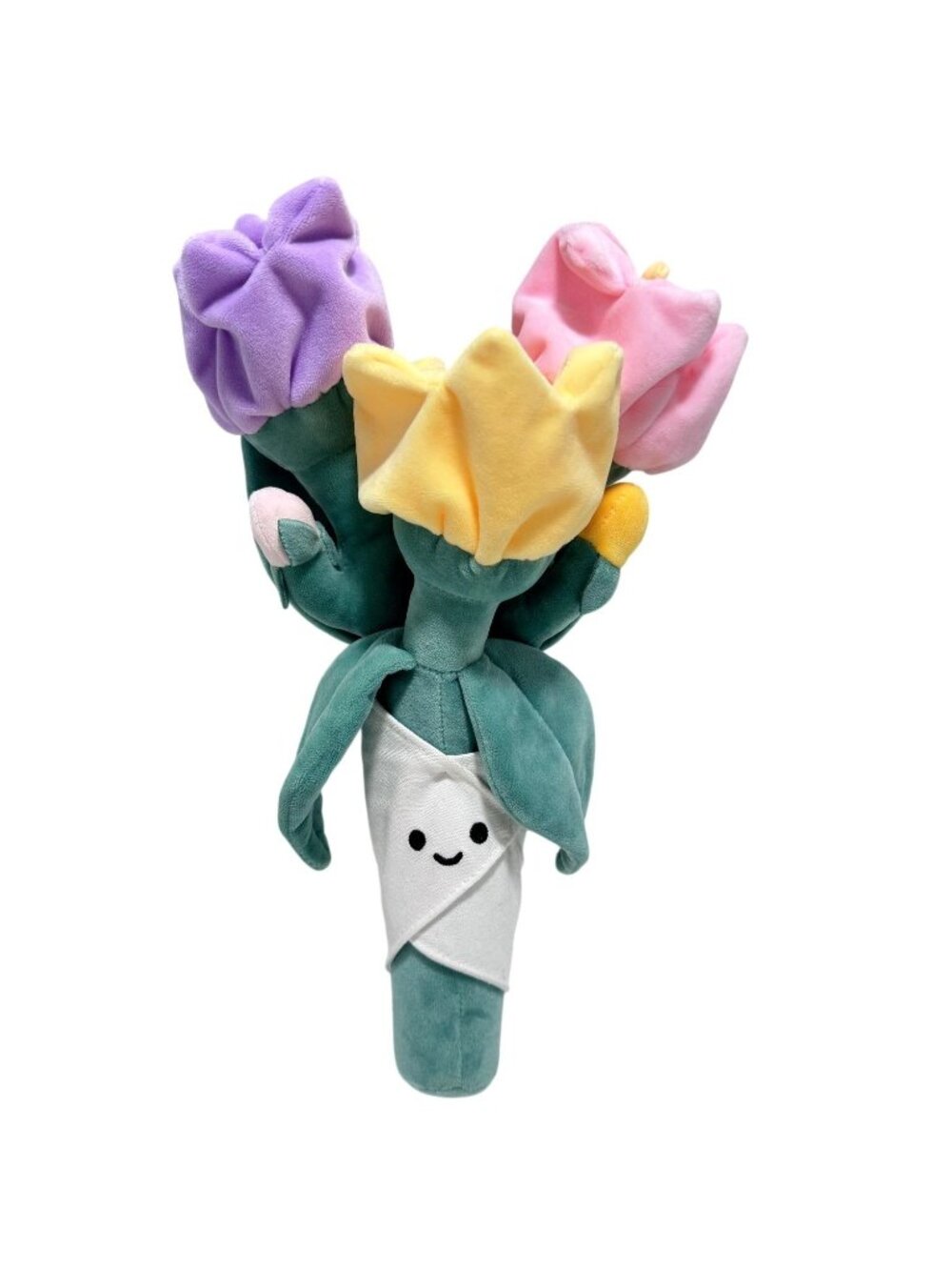 Fabloft Plush Bouquet Of Flowers Soft  Toy  Stuffed Floral Cute Smile